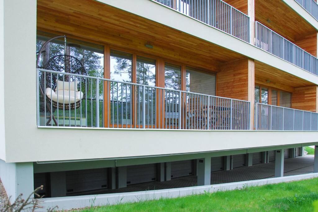 Lipnoport Lakeside Apartment リプノ・ナト・ヴルタヴォウ エクステリア 写真