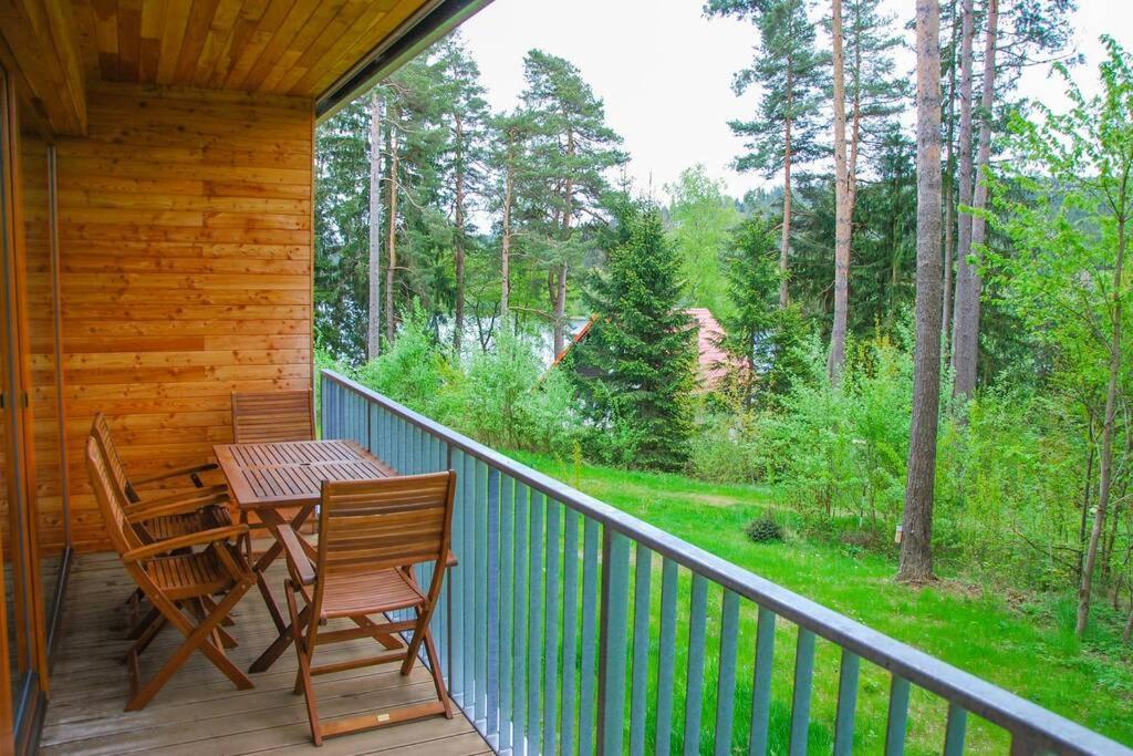 Lipnoport Lakeside Apartment リプノ・ナト・ヴルタヴォウ エクステリア 写真